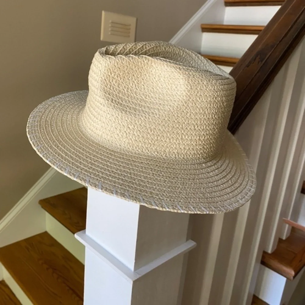 Anthropologie Hat Attack Overstitch Rancher Hat